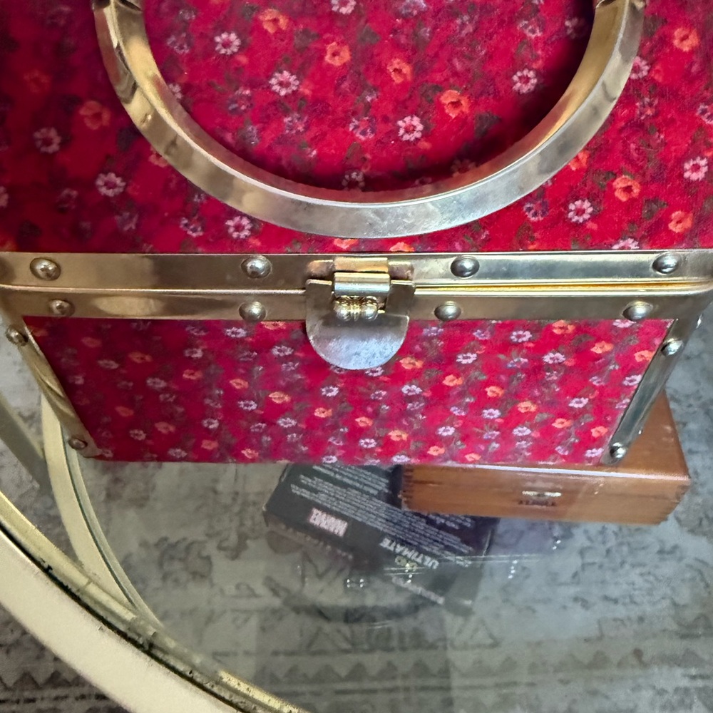 Floral Red Women's Bag. Borsa Bella